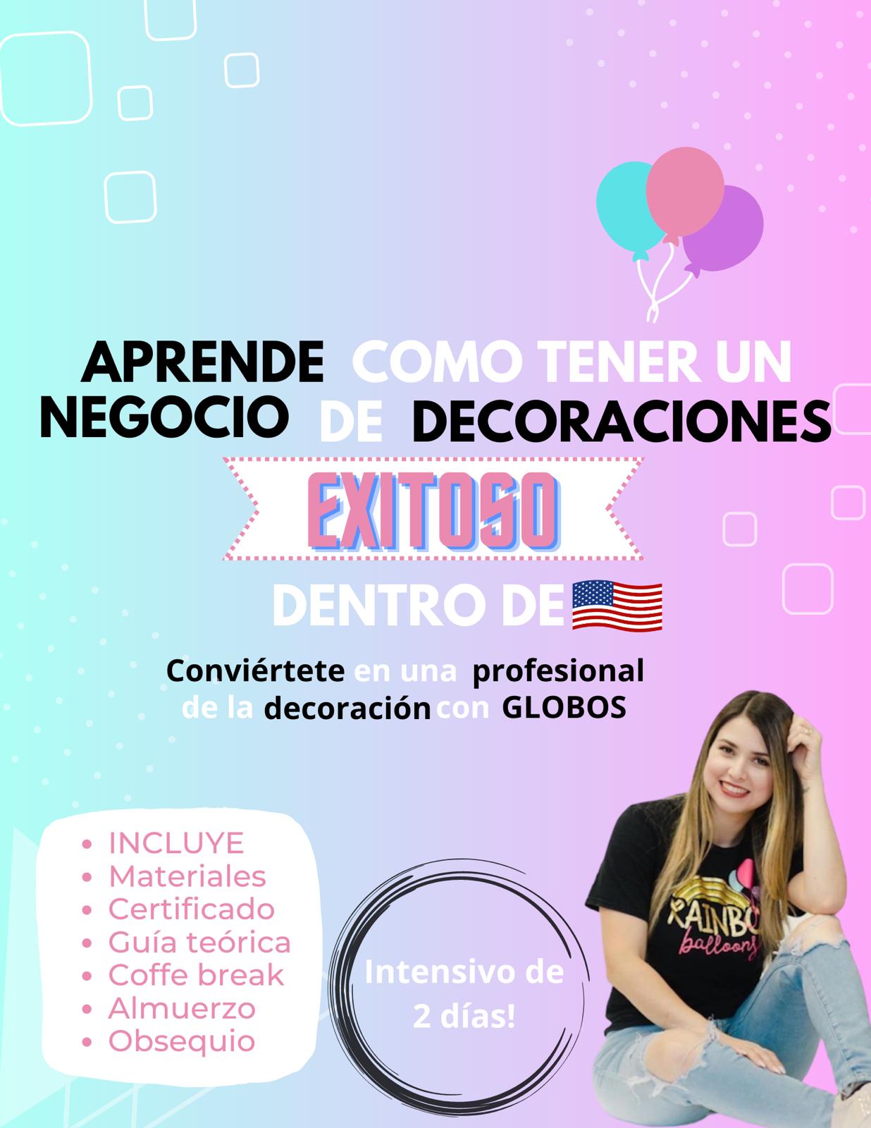 MASTER CLASS - Aprende con Rainbow Balloons