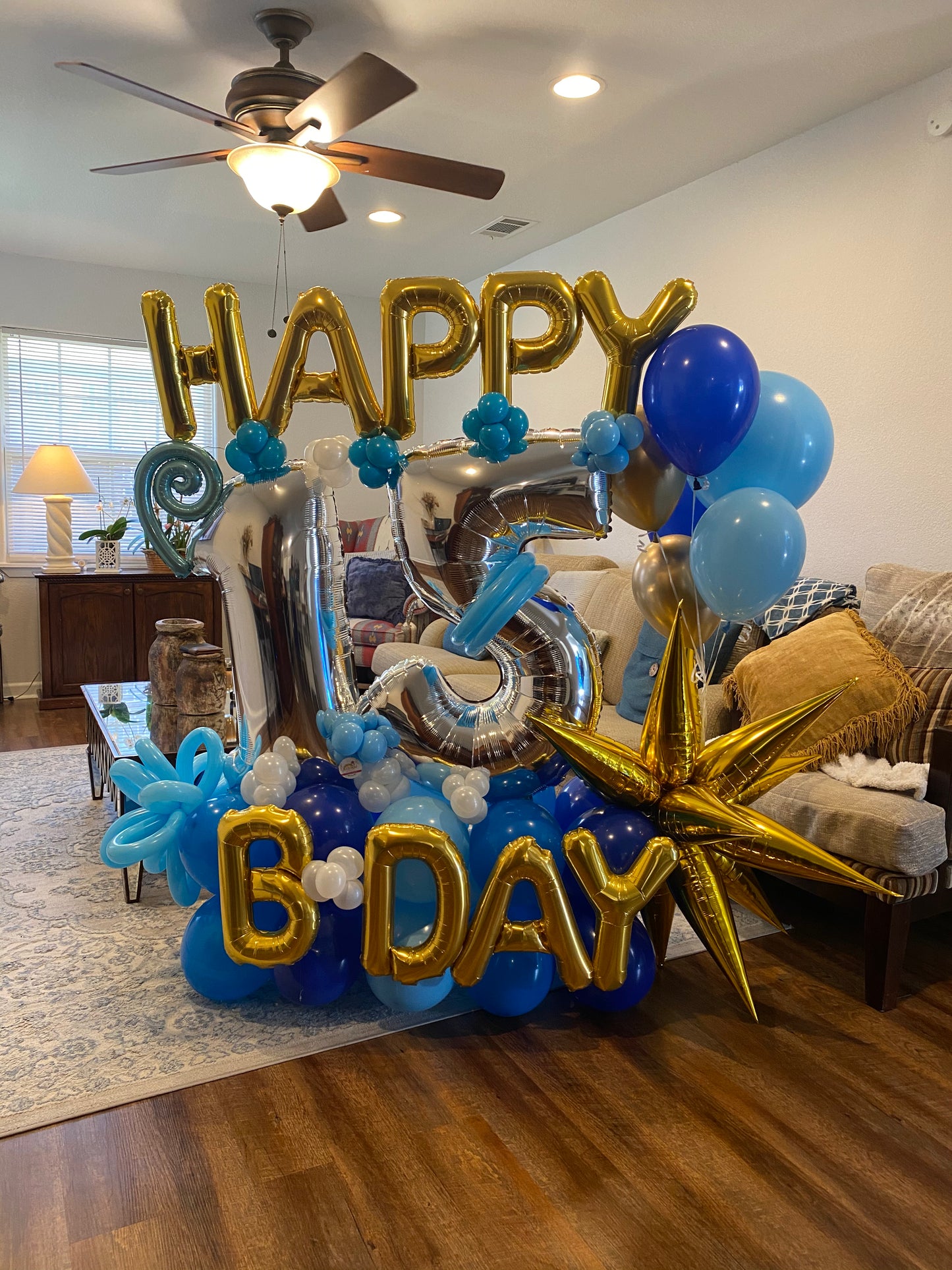 BALLOON BOUQUET HAPPY B-DAY (click to see more photos)