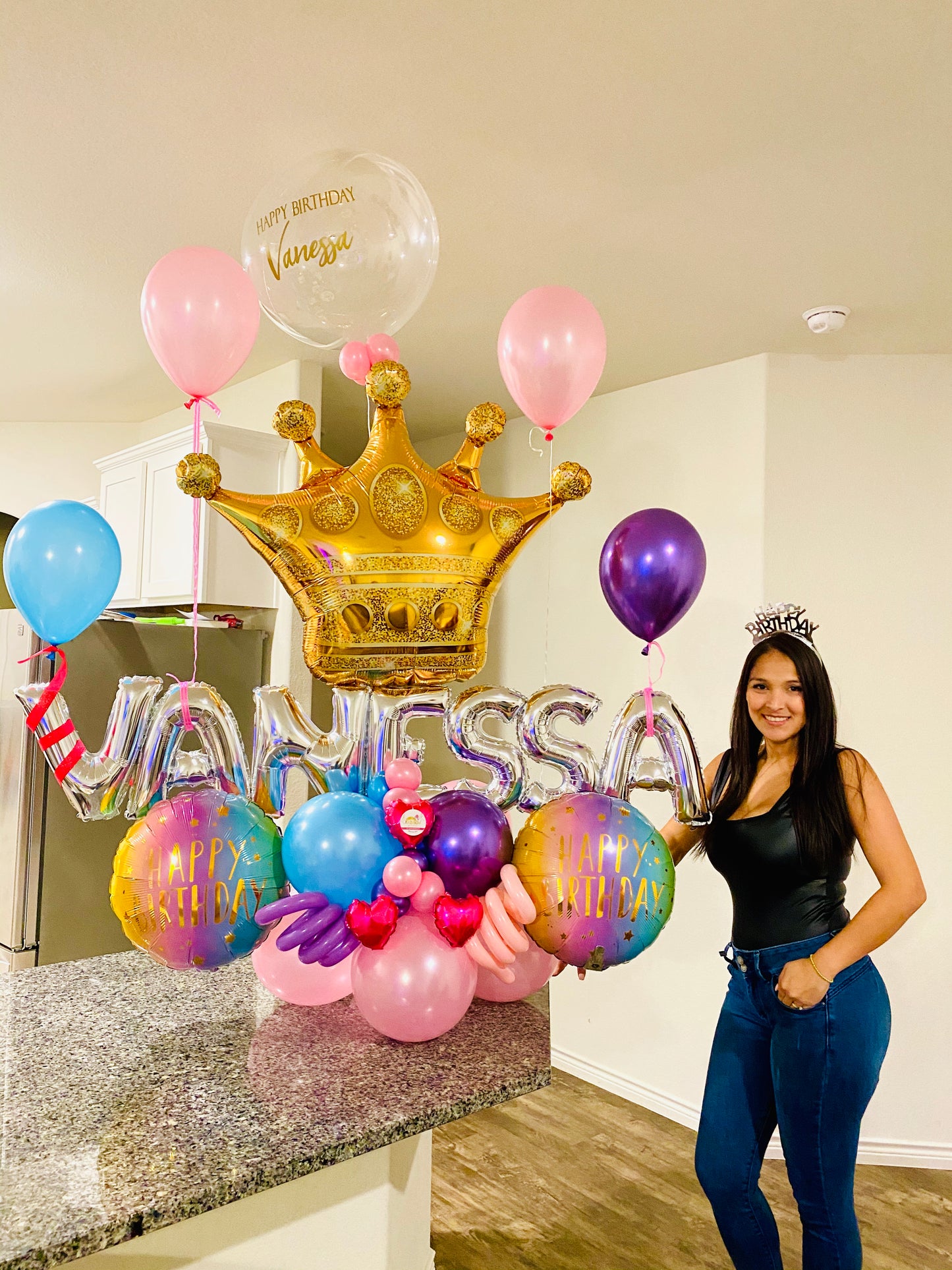 BALLOONS BOUQUET NAME