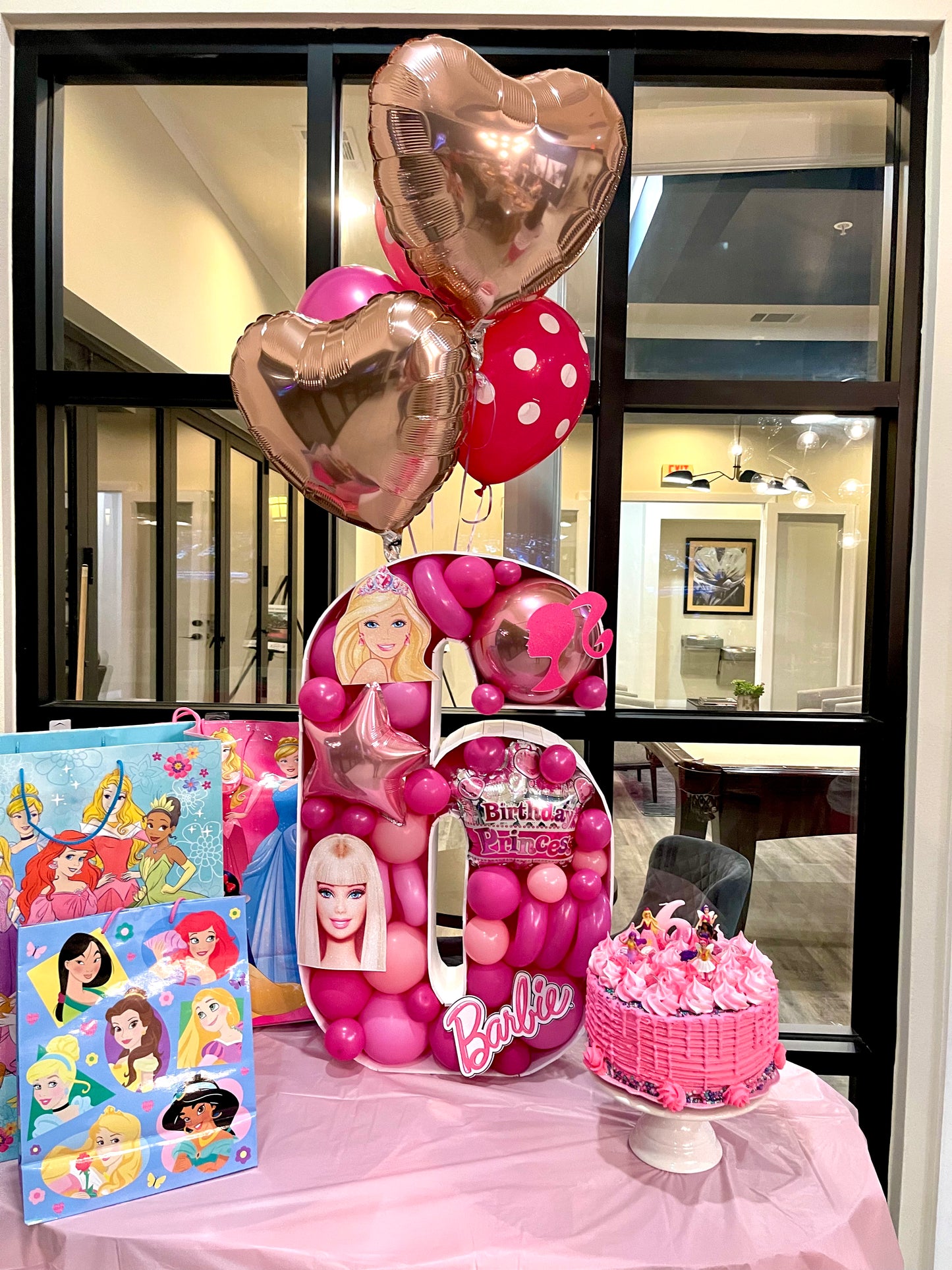 kids balloons mosaic