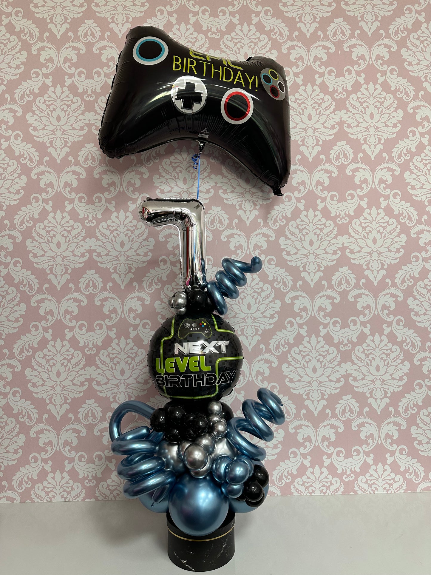 Box Balloons Bouquet