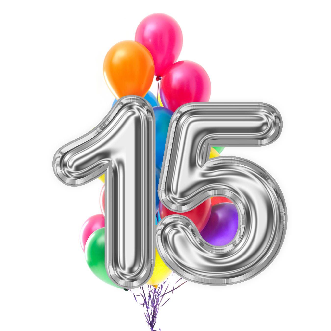 Premium Helium Numbers Bouquet