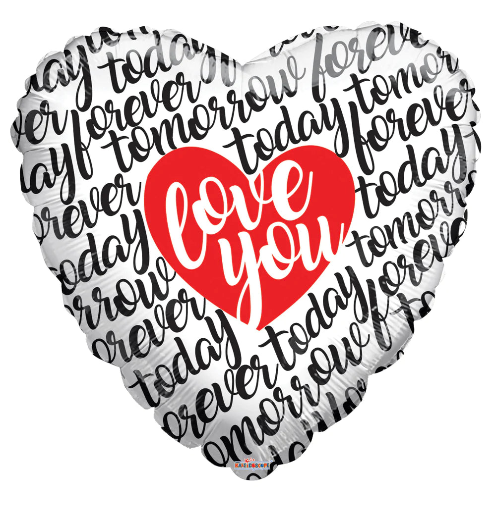 36″ I Love You Script - (Single Pack)