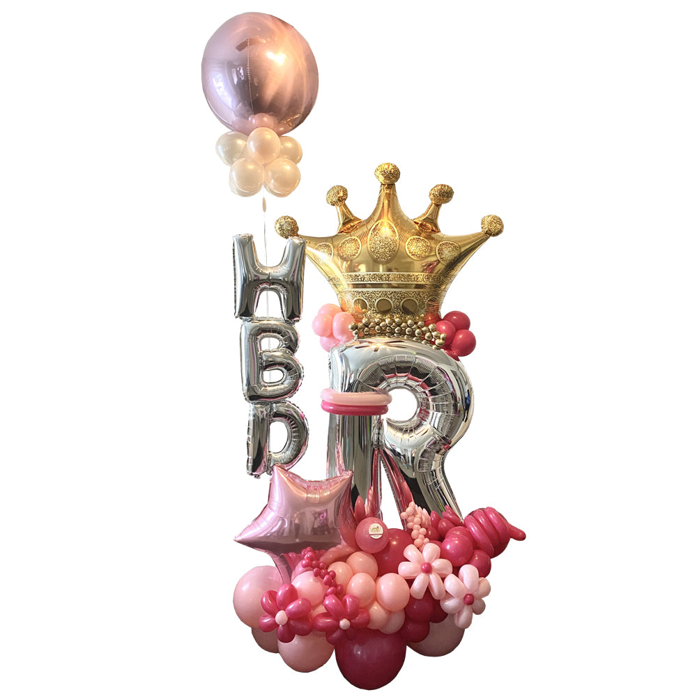 Balloons Bouquet initial (click to see more photos)