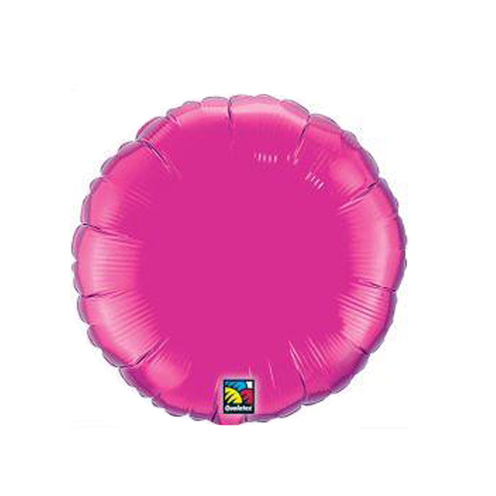 Magenta Mylar Round 18" Foil