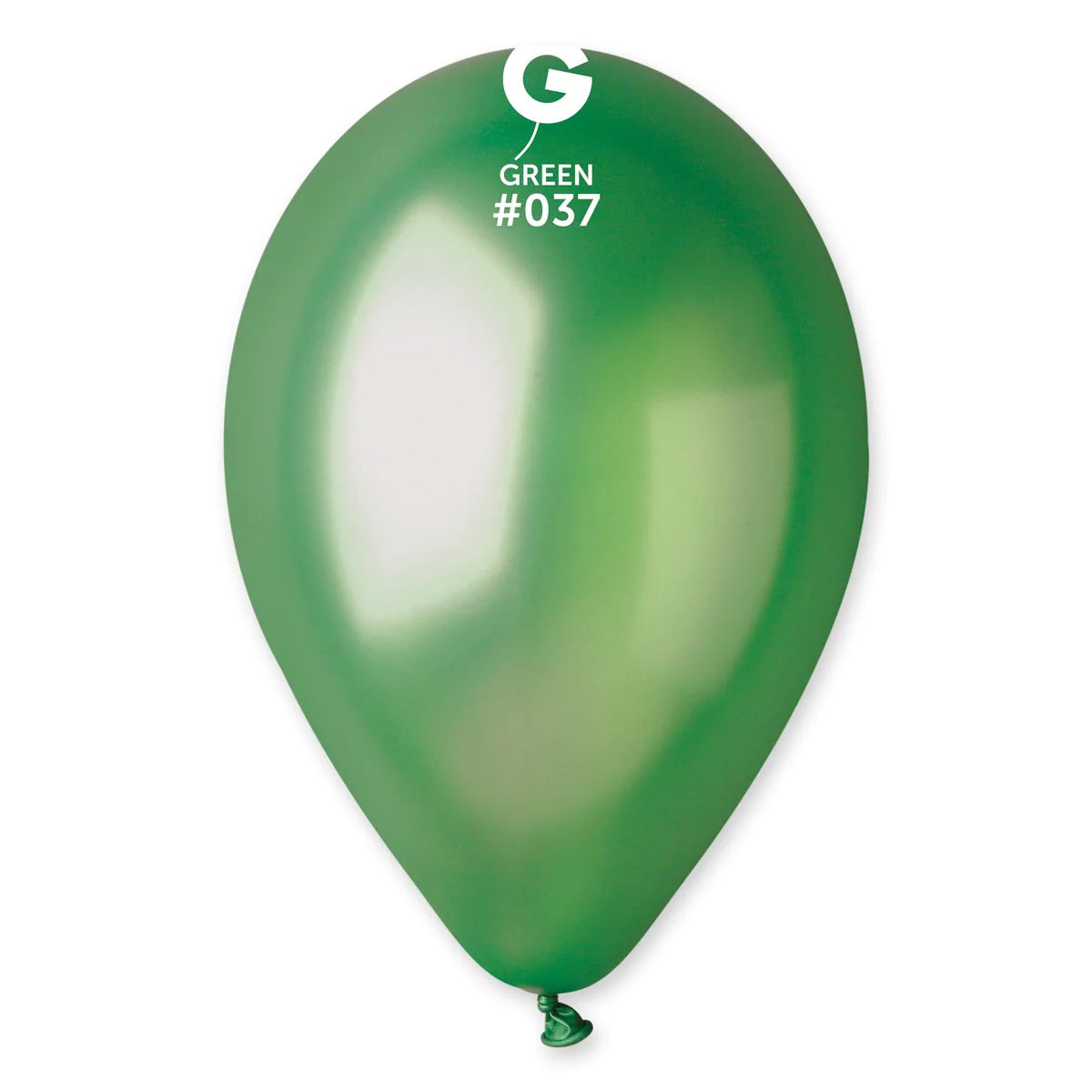 Metallic Balloon Green #037 size 5" 12" 19" 31"