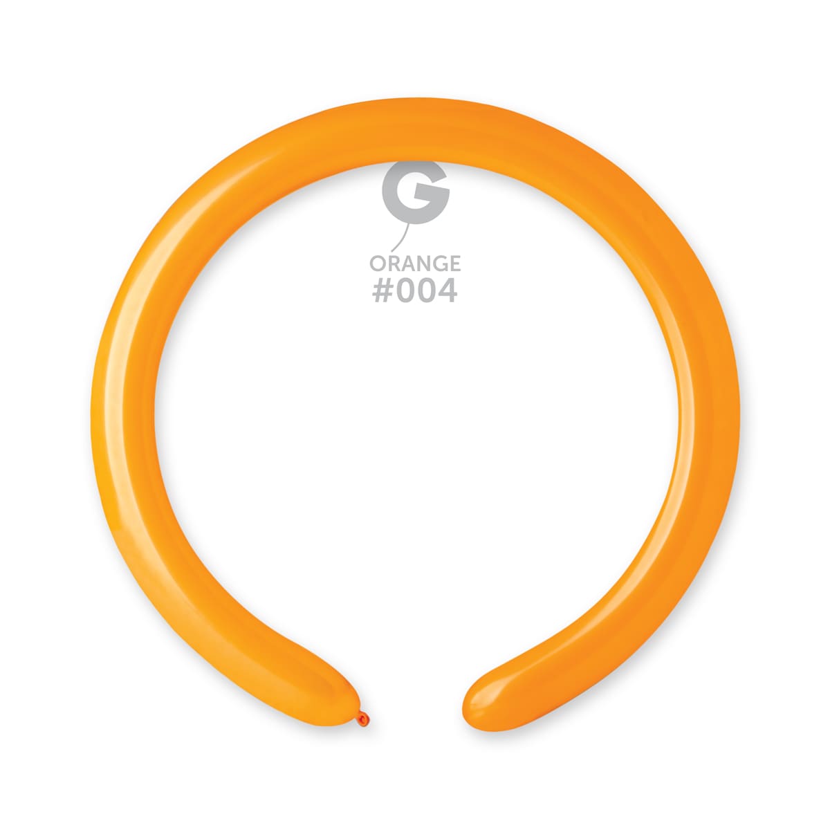 Solid balloons orange 2" gemar #004 260