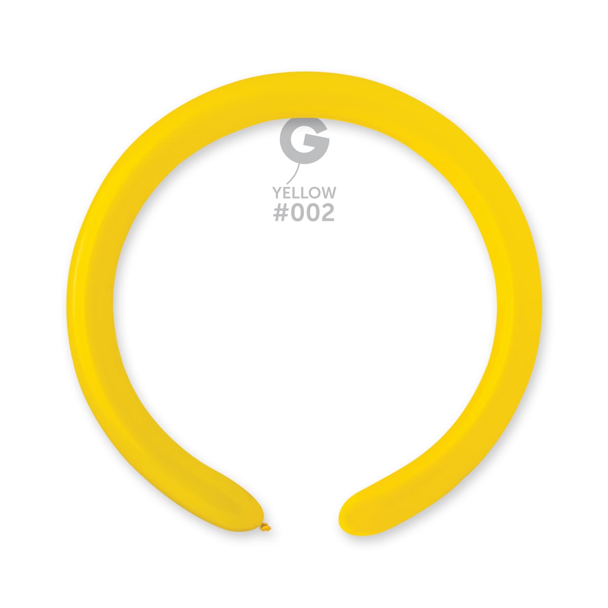 SOLID BALLOONS YELLOW 2" GEMAR #002 260