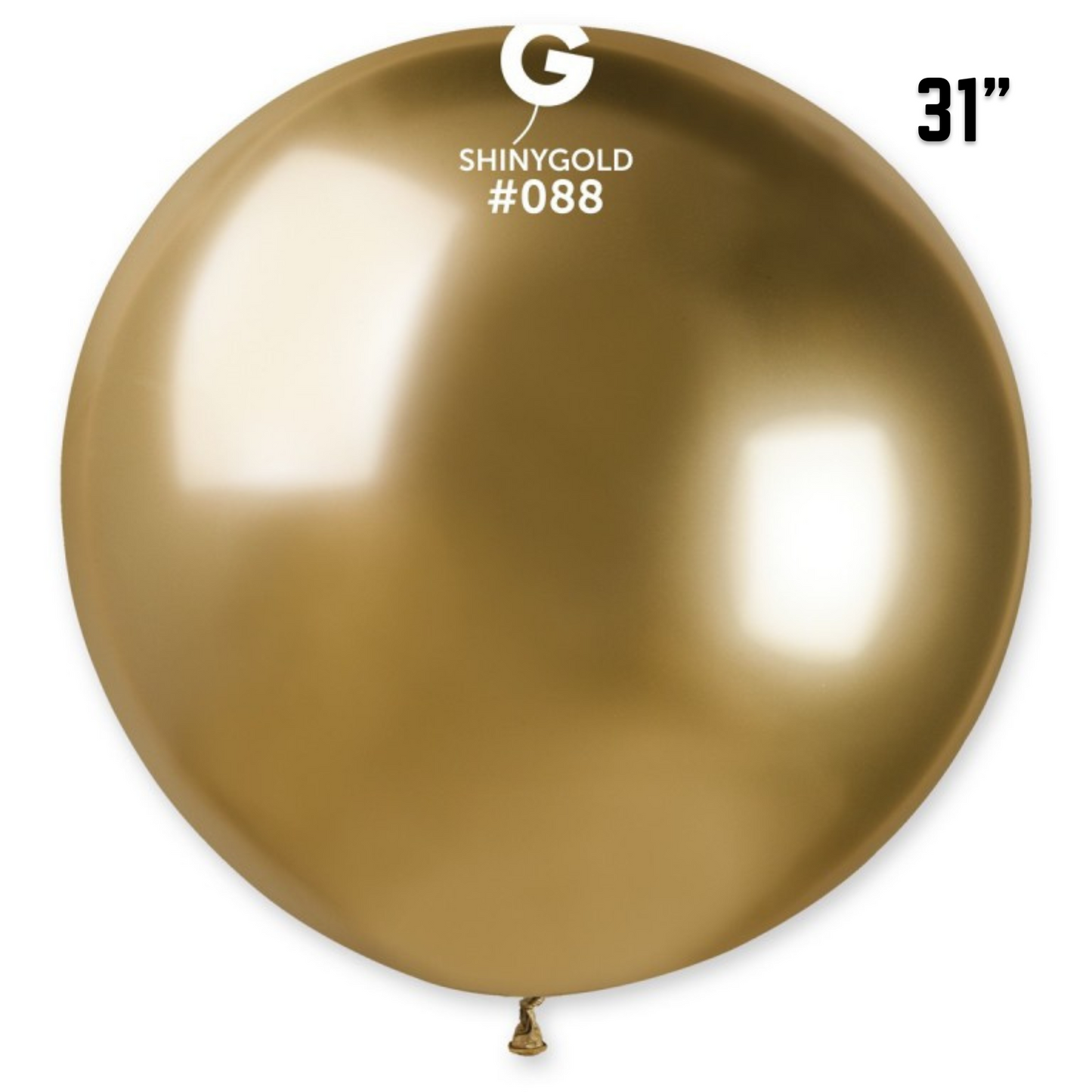 Shiny Gold Balloons