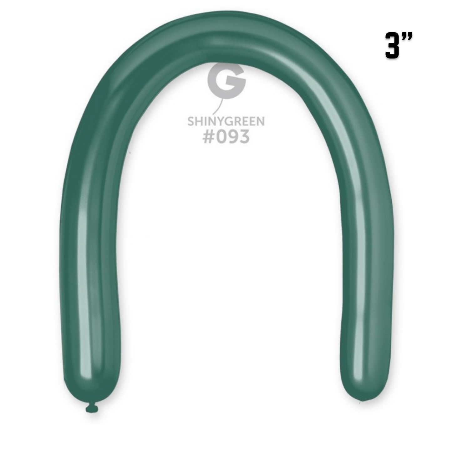 Shiny Green Balloons