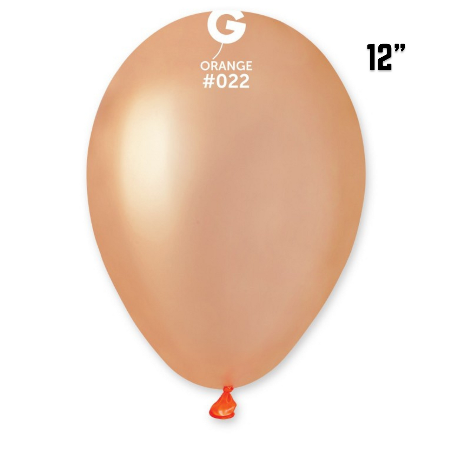 Neon Orange Balloons