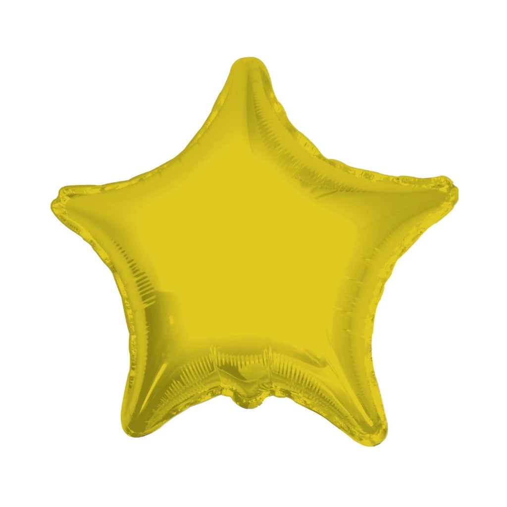 18″ SC Solid Star Gold Single Pack