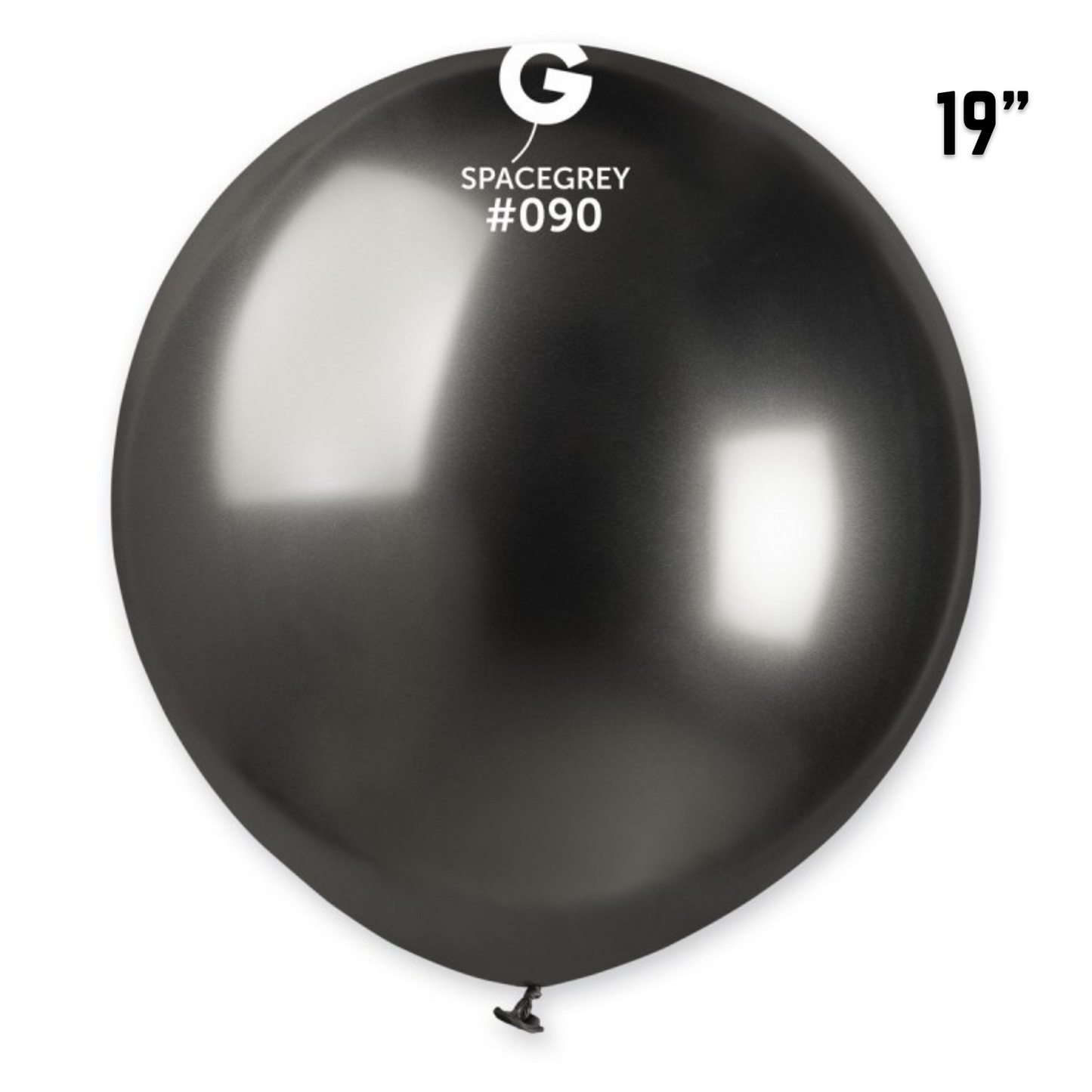 Shiny Space Grey Balloons