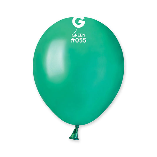Metallic Balloon Green #055 SIZE 5" 12" 19" 31"