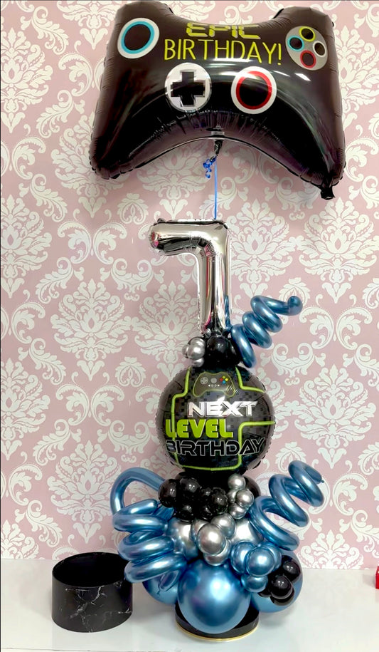 Box Balloons Bouquet