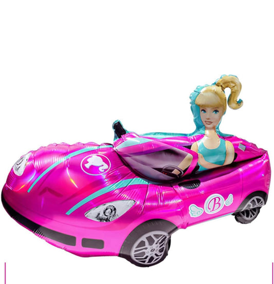 Barbie Car balloons foil 34"