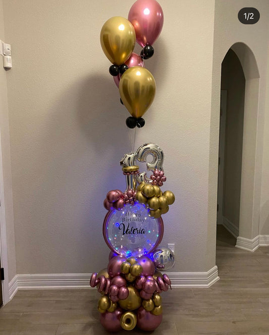 BALLOONS BOUQUET CLEAR