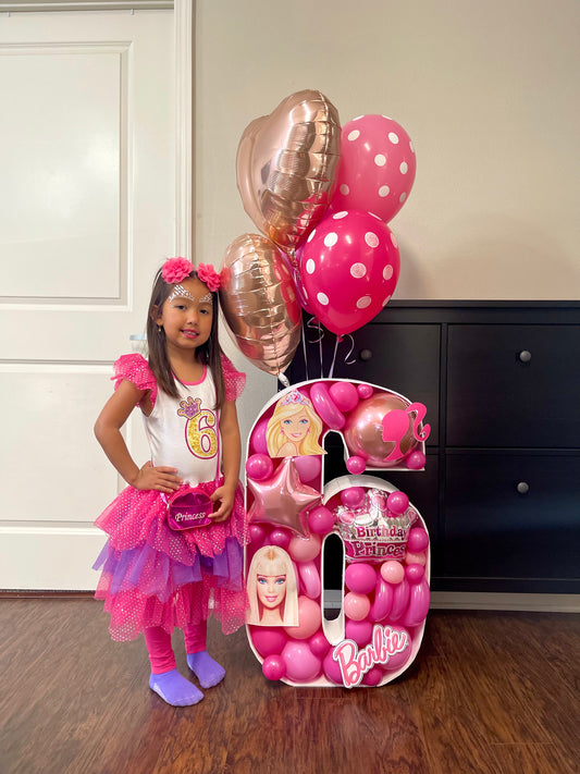 kids balloons mosaic