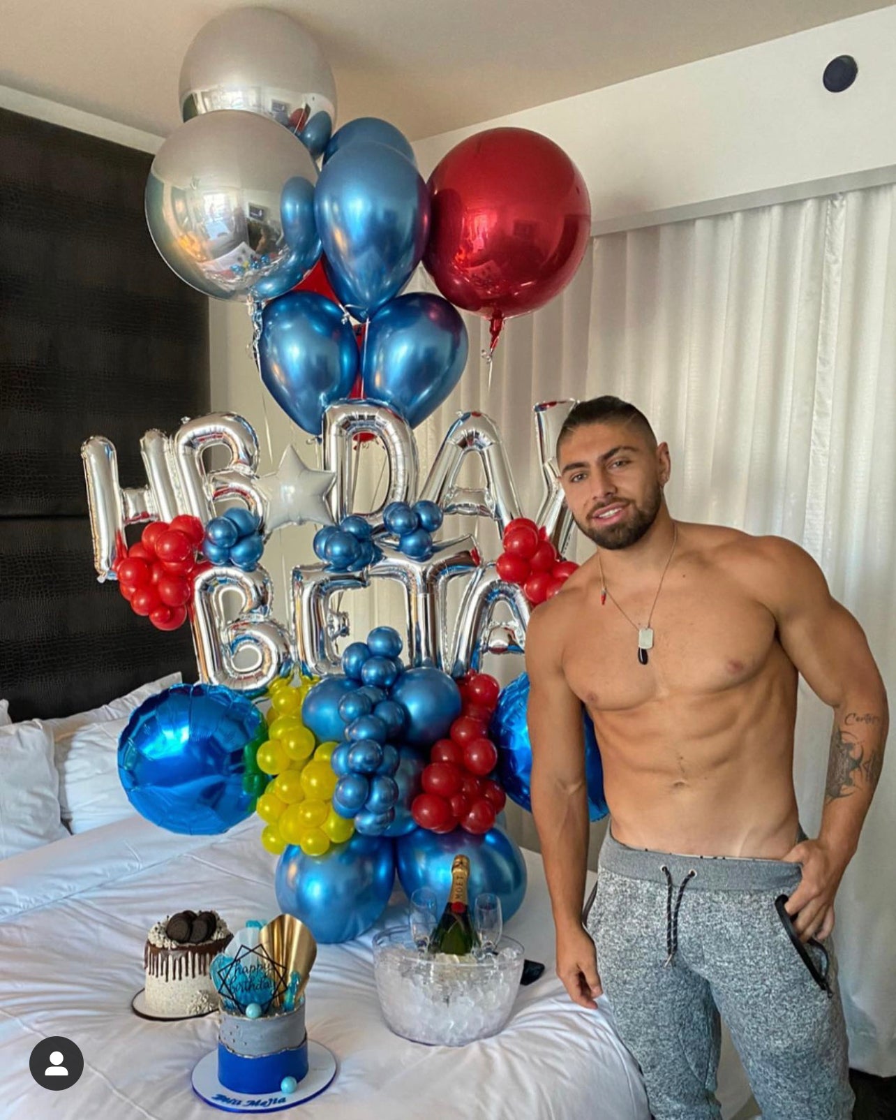 BALLOONS BOUQUET HAPPY BIRTHDAY MAN (click to see more photos ...