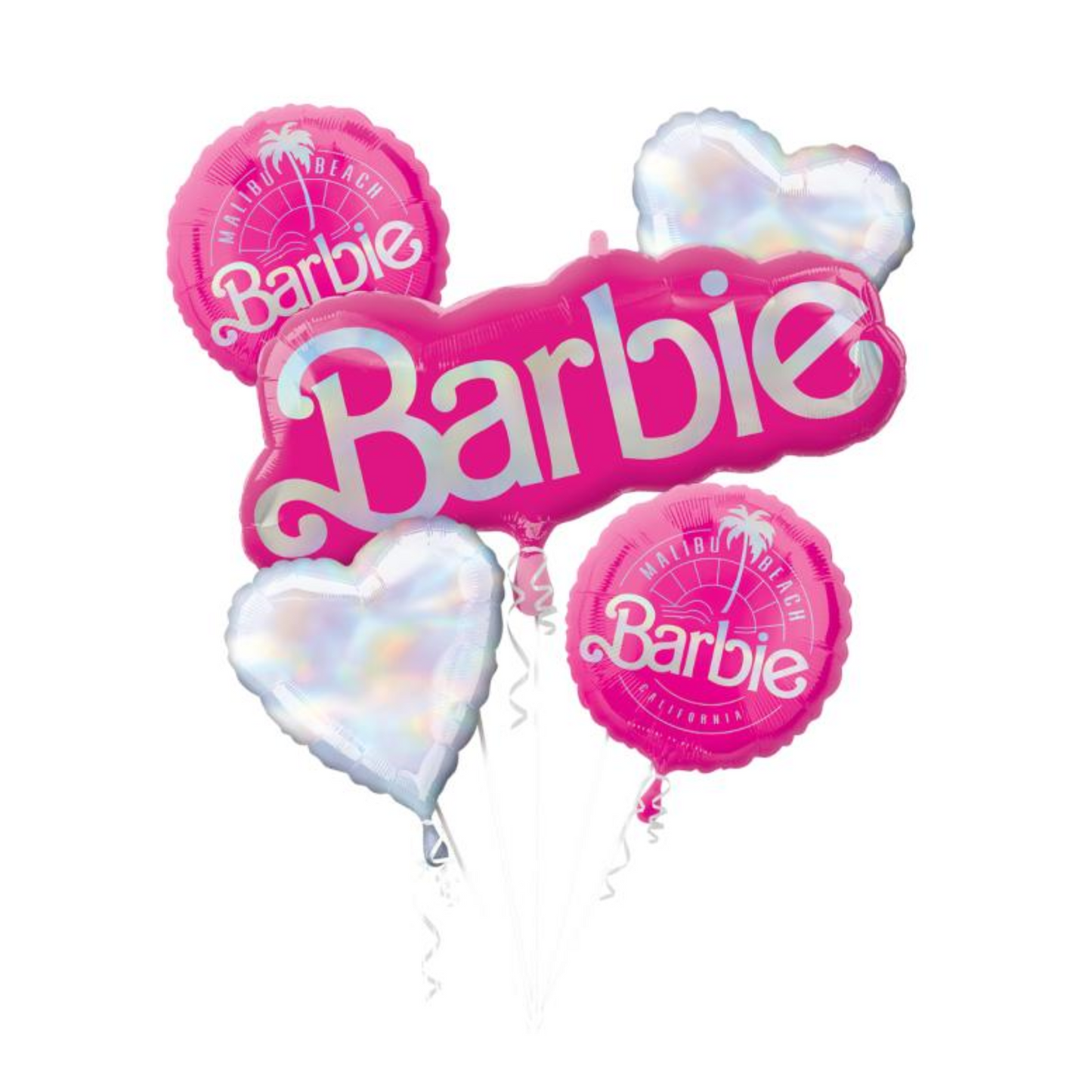 Helium Barbie Bouquet Medium