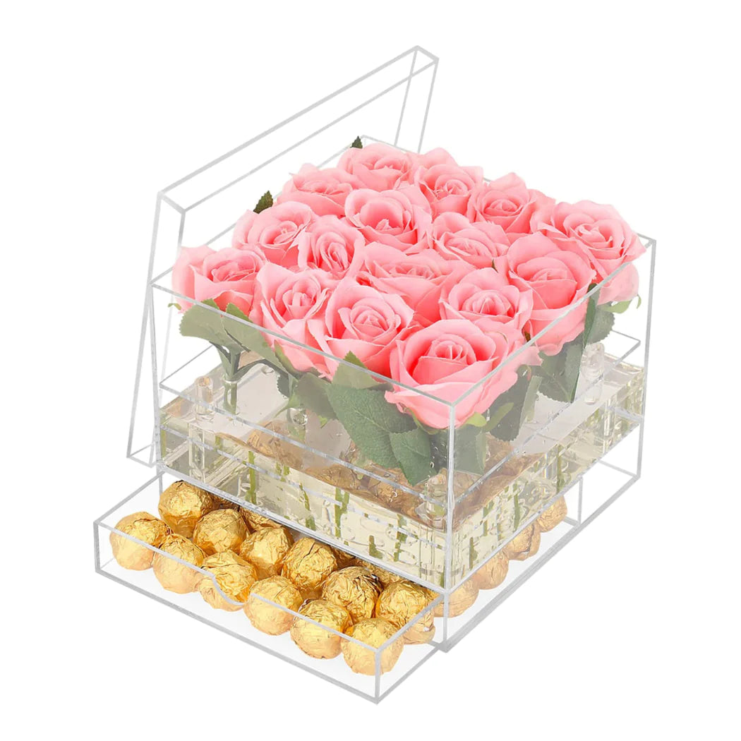 Crystal square box Ferrero