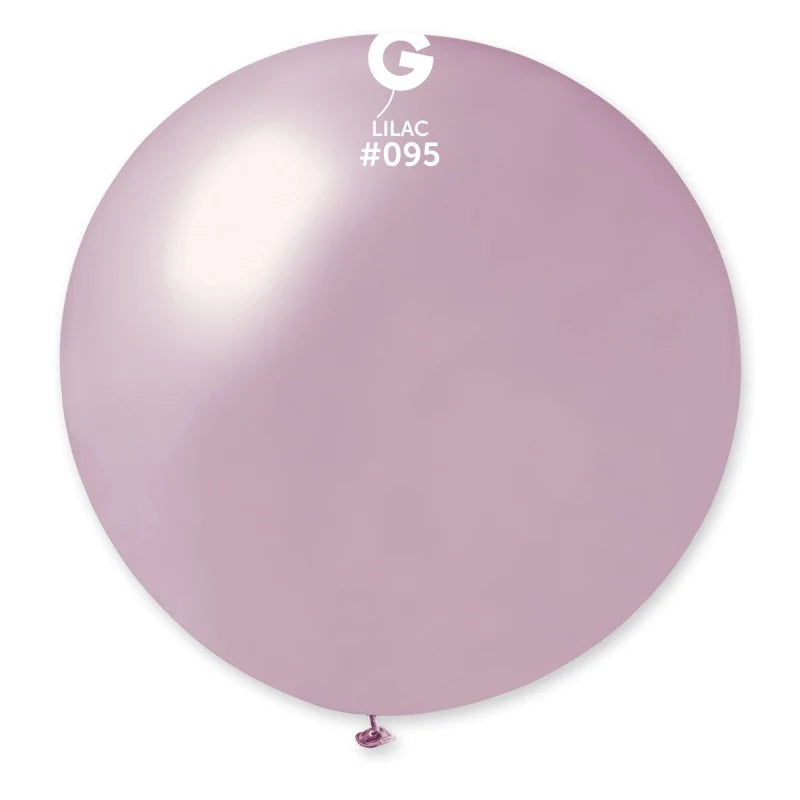 Metallic Balloon Lilac #095 size 5" 12" 19" 31"