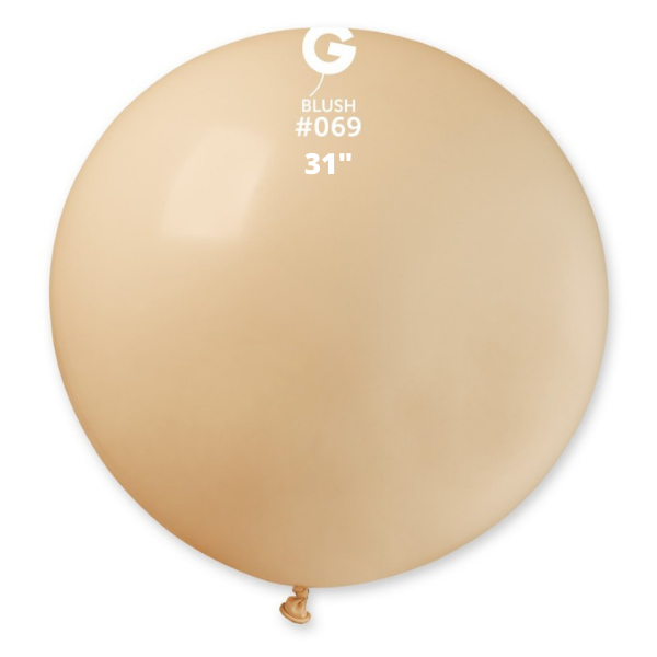 Solid Balloon Blush Gemar #069 size 5" 12" 19" 31"