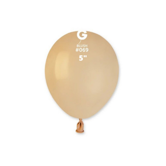 Solid Balloon Blush Gemar #069 size 5" 12" 19" 31"