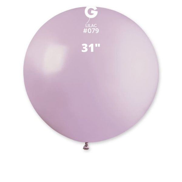 Solid Balloon Lilac Gemar #079 size 5" 12" 19" 31"