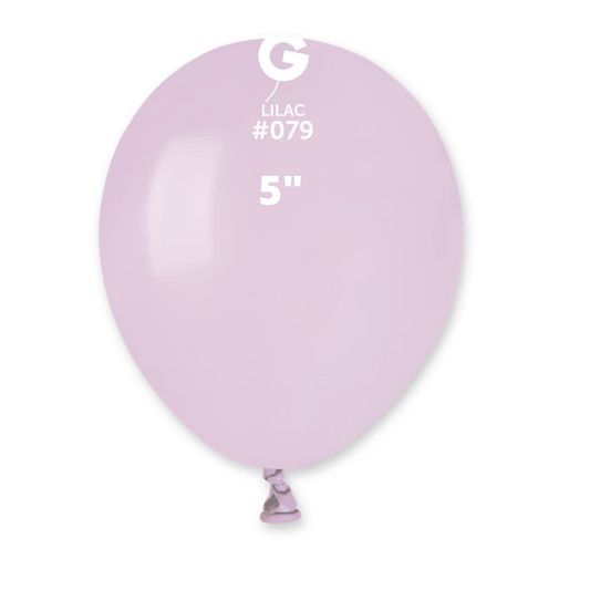 Solid Balloon Lilac Gemar #079 size 5" 12" 19" 31"