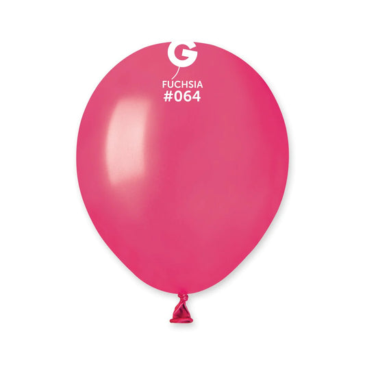 Metallic Balloon Fuchsia #064 size 5" 12" 19 " 31 "