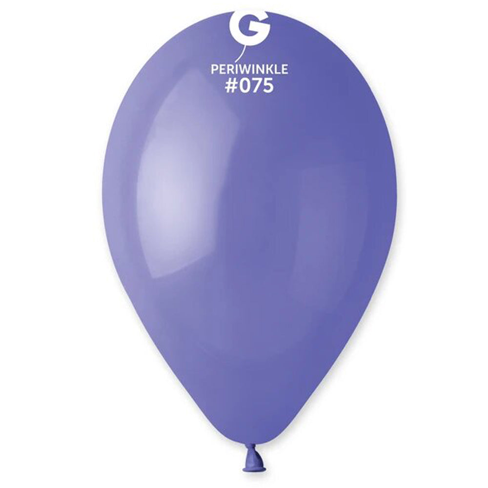 Solid Balloons Periwinkle 12” Gemar #075