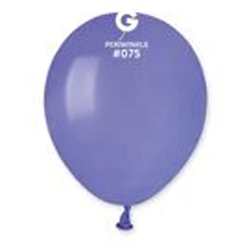 Solid Balloons Periwinkle 5” Gemar #075
