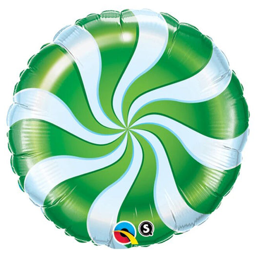 Candy Swirl green 18"