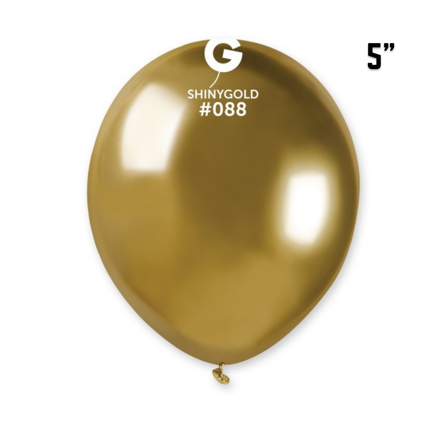 Shiny Gold Balloons
