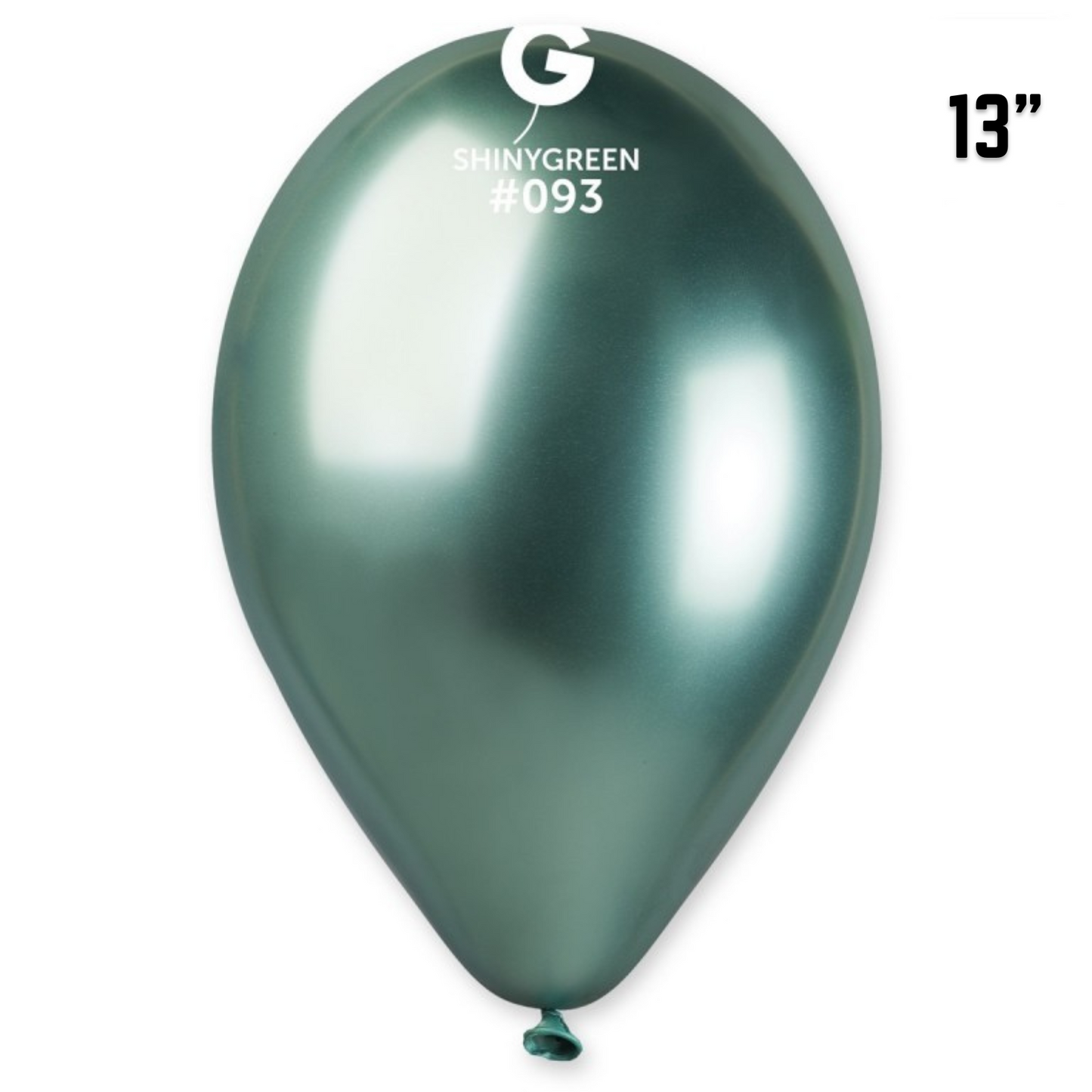 Shiny Green Balloons