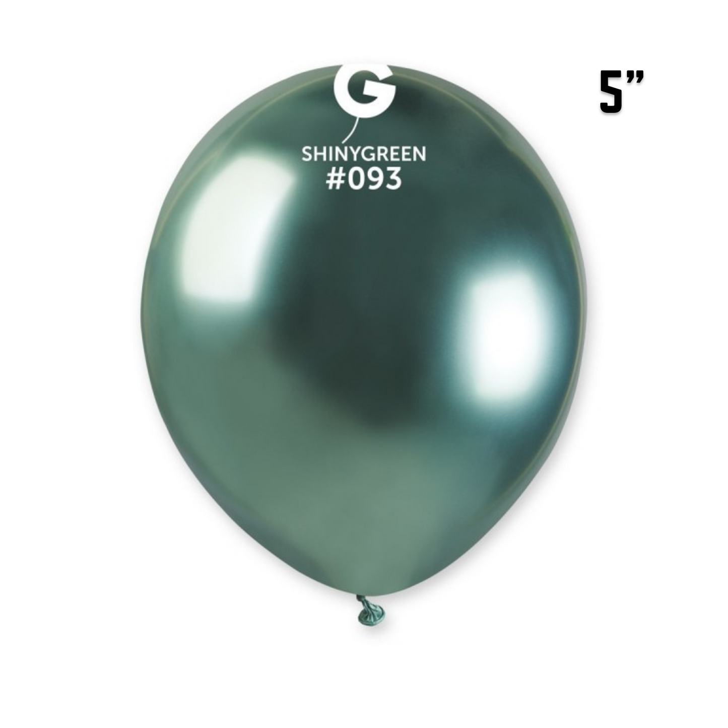 Shiny Green Balloons