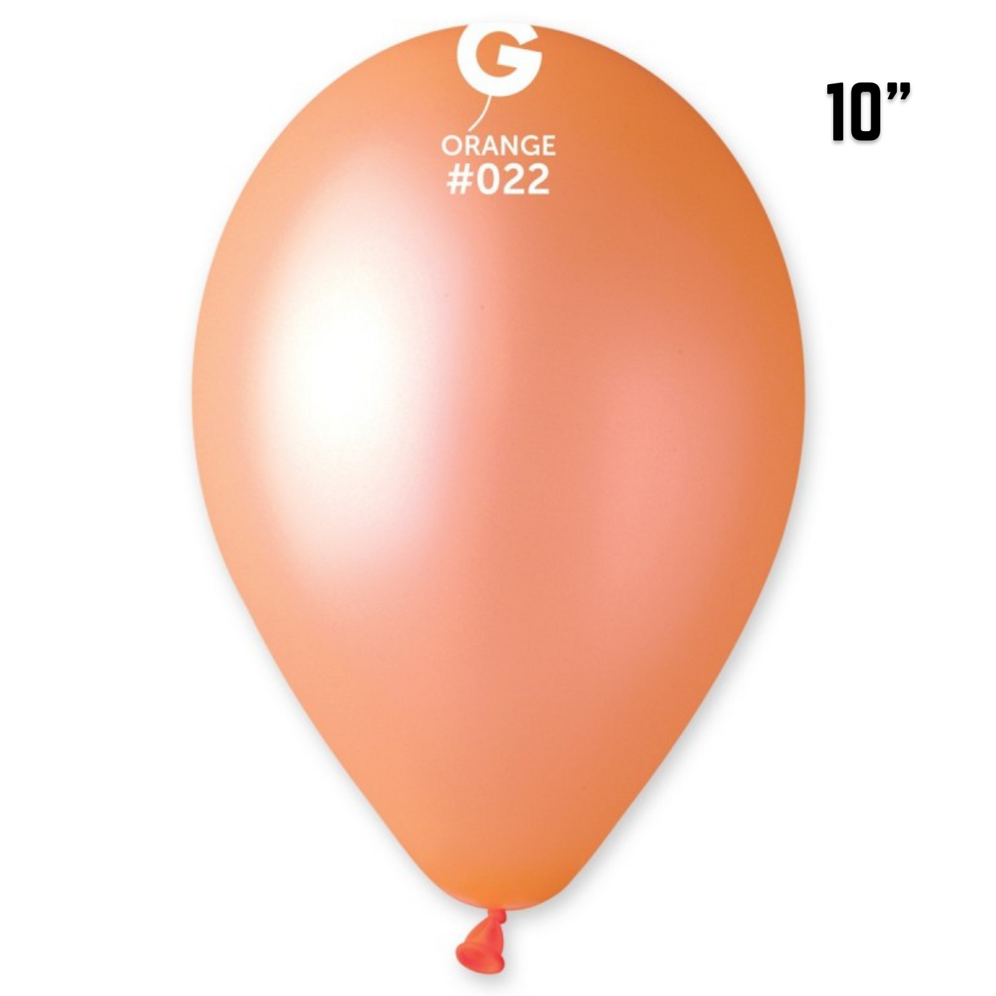 Neon Orange Balloons