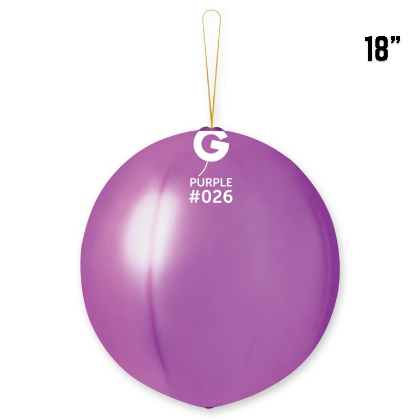 Neon Purple Balloons