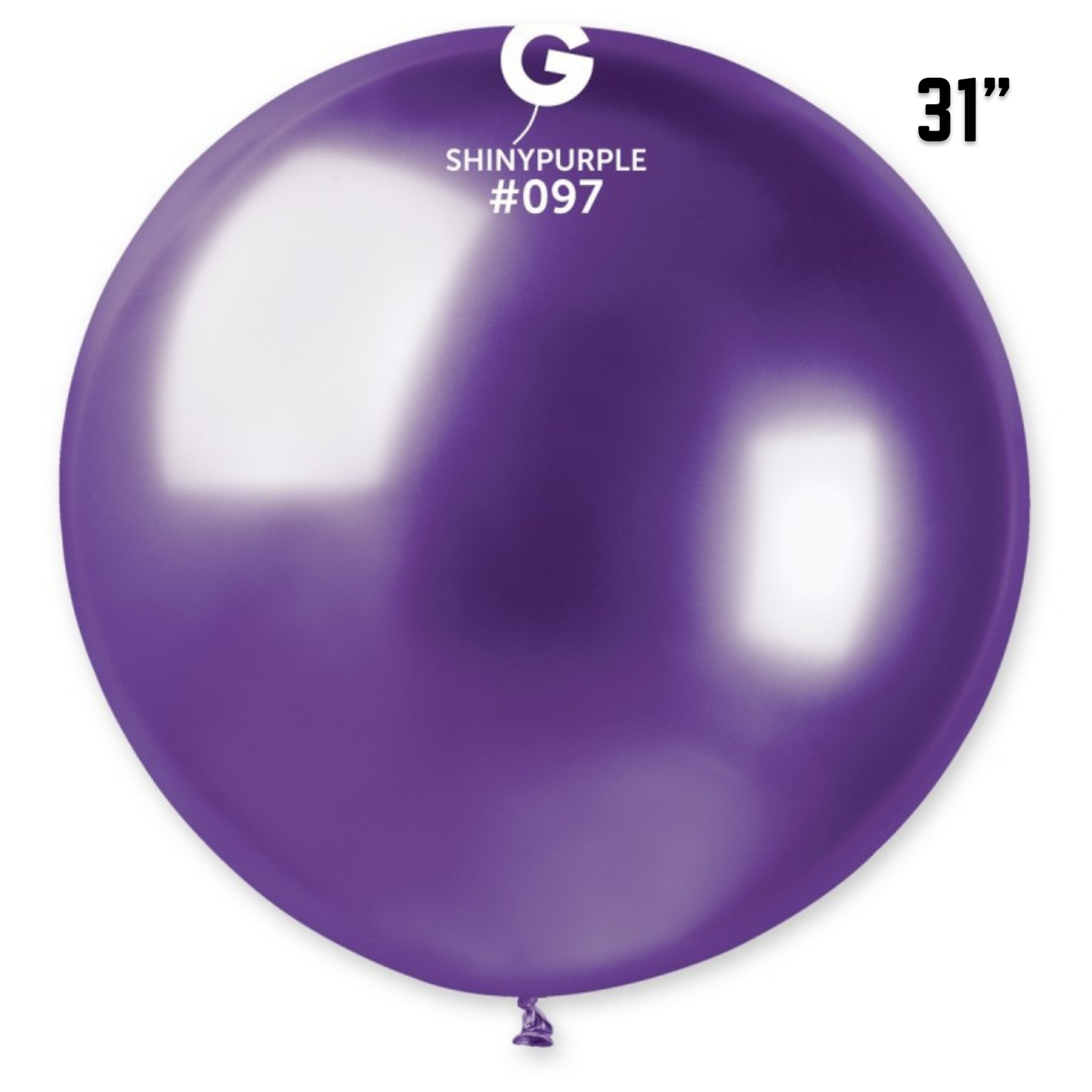 Shiny Purple Balloons