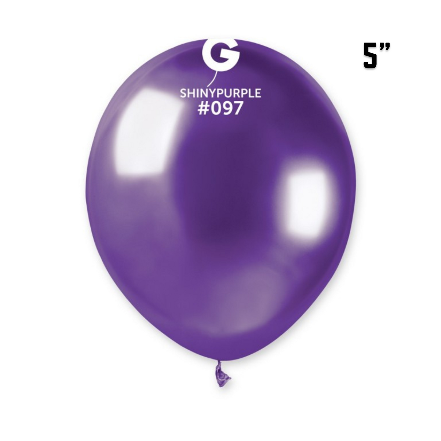 Shiny Purple Balloons