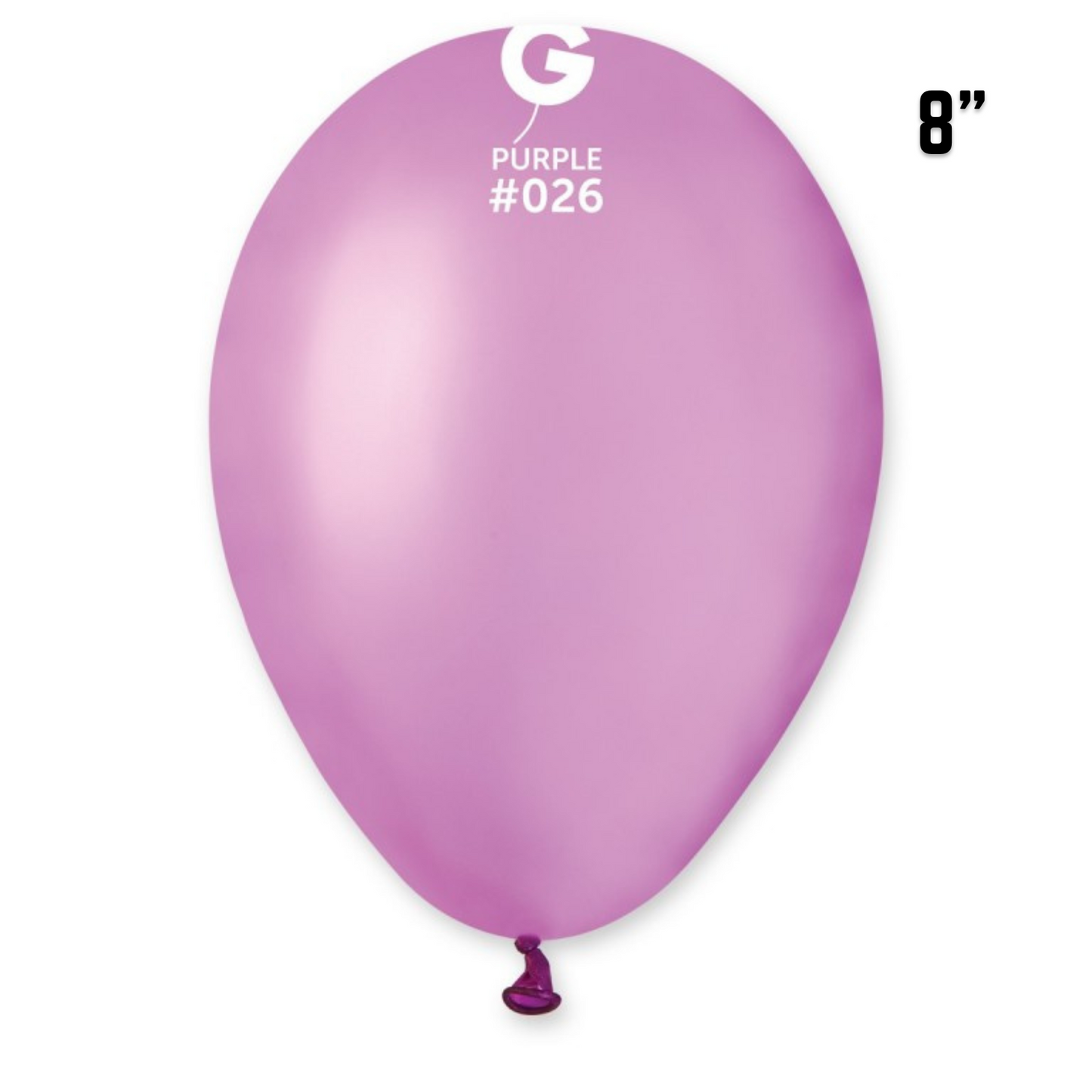 Neon Purple Balloons