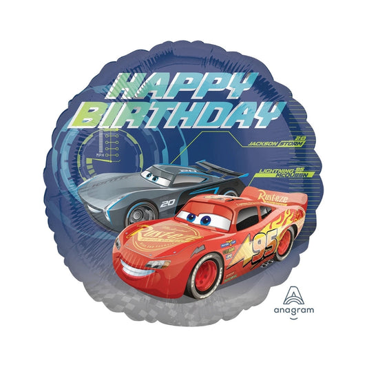 Happy Birthday (Cars 3) 17"