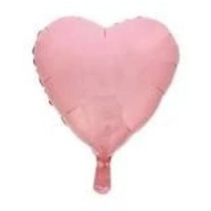 Heart Light Pink Shaped 4"