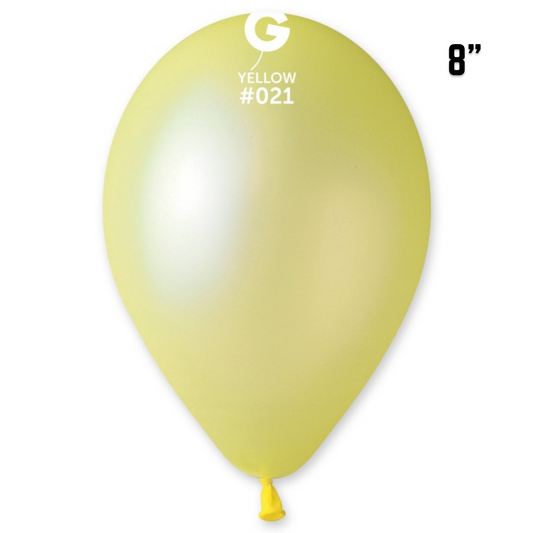Neon Yellow Balloons